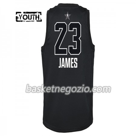 Canotte Bambino Cleveland Cavaliers LeBron James 23 2018 All Star Jordan Brand Nero Swingman
